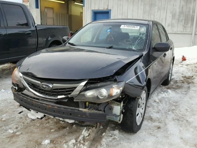 JF1GE61678G511364 - 2008 SUBARU IMPREZA 2. GRAY photo 2