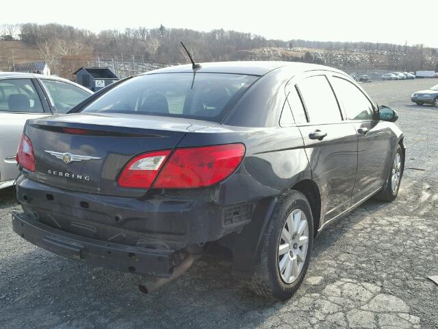 1C3CC4FBXAN224180 - 2010 CHRYSLER SEBRING TO BLACK photo 4