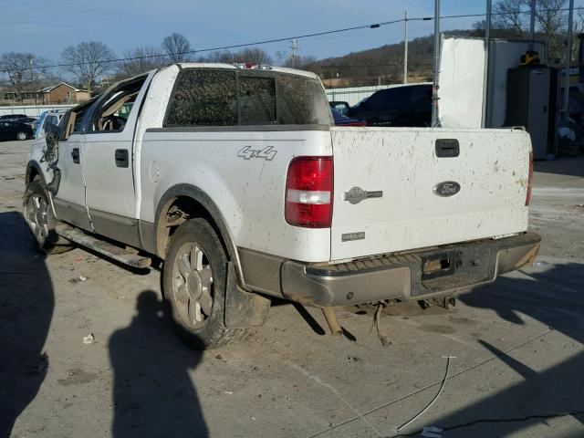 1FTPW14V66KD69080 - 2006 FORD F150 SUPER WHITE photo 3