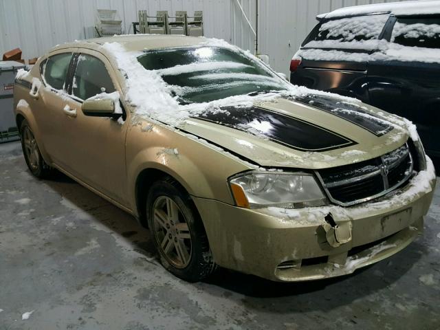 1B3CC1FB7AN218137 - 2010 DODGE AVENGER EX 金色 照片 1