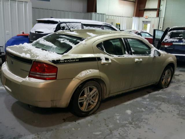 1B3CC1FB7AN218137 - 2010 DODGE AVENGER EX GOLD photo 4