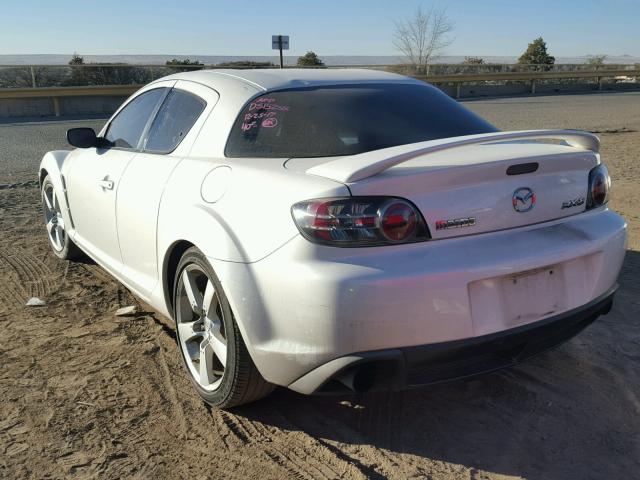 JM1FE173X50142266 - 2005 MAZDA RX8 WHITE photo 3