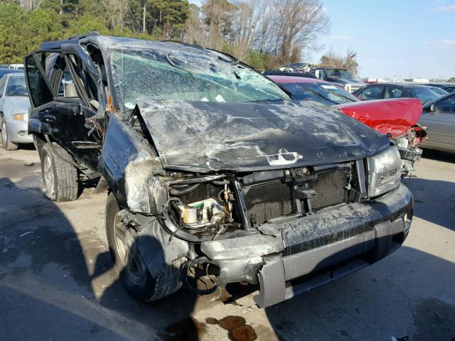 1GNDS13S322162766 - 2002 CHEVROLET TRAILBLAZE BLACK photo 1