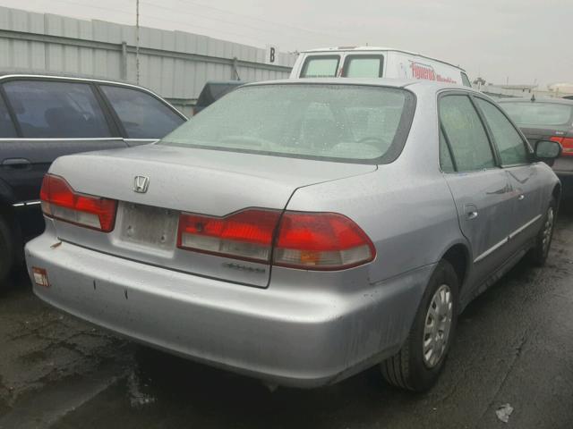 1HGCF86641A102288 - 2001 HONDA ACCORD VAL SILVER photo 4