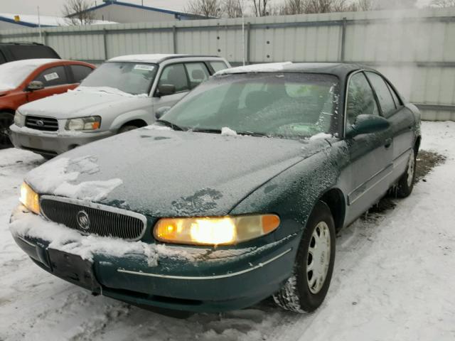 2G4WS52JXY1168165 - 2000 BUICK CENTURY CU GREEN photo 2