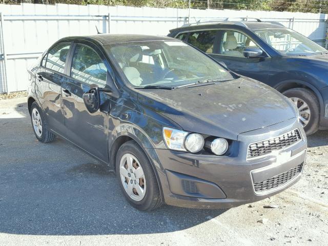 1G1JA5SH3D4215039 - 2013 CHEVROLET SONIC LS 黑色 照片 1