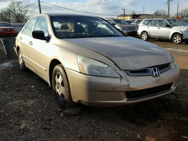 1HGCM56465A170424 - 2005 HONDA ACCORD LX GOLD photo 1