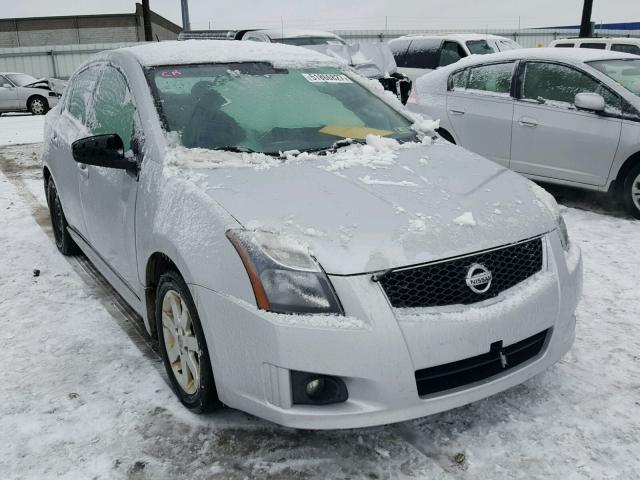 3N1AB6AP5BL683335 - 2011 NISSAN SENTRA 2.0 SILVER photo 1