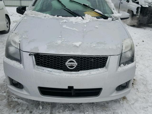 3N1AB6AP5BL683335 - 2011 NISSAN SENTRA 2.0 SILVER photo 9