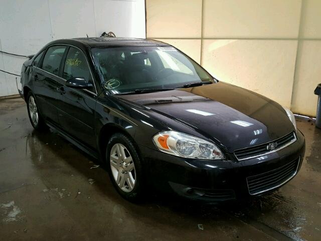 2G1WG5EK2B1329912 - 2011 CHEVROLET IMPALA LT BLACK photo 1