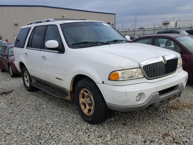 5LMFU28R01LJ22671 - 2001 LINCOLN NAVIGATOR Ақ фото 1
