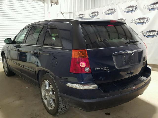 2C4GM68495R265395 - 2005 CHRYSLER PACIFICA T BLUE photo 3