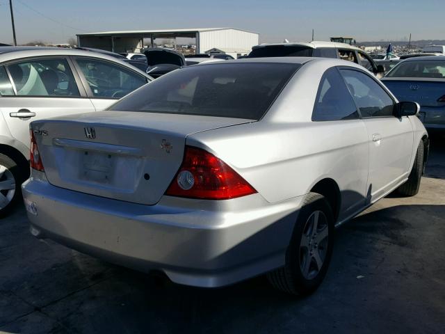 1HGEM22944L013146 - 2004 HONDA CIVIC EX SILVER photo 4