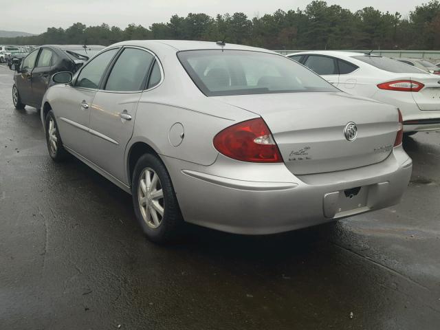 2G4WD582061280044 - 2006 BUICK LACROSSE C SILVER photo 3