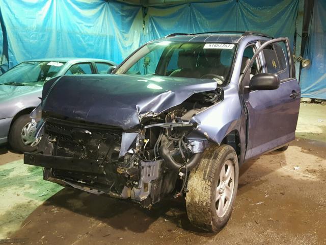 2T3BF4DV2CW245662 - 2012 TOYOTA RAV4 BLUE photo 2