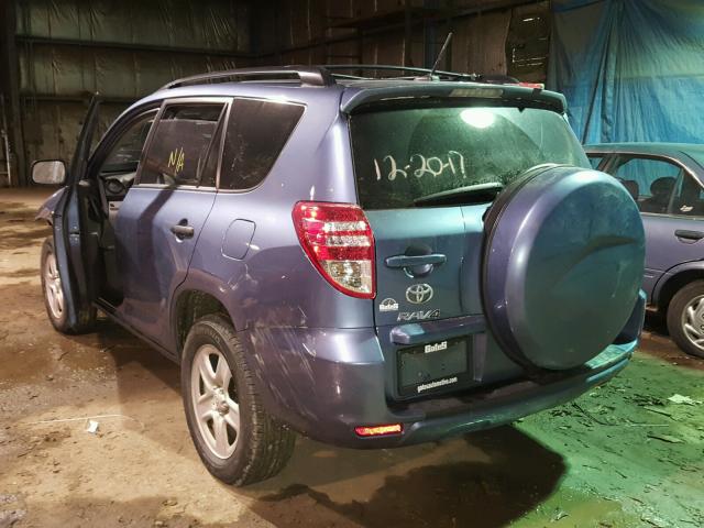 2T3BF4DV2CW245662 - 2012 TOYOTA RAV4 BLUE photo 3