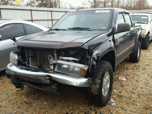 1GCDT43E988208009 - 2008 CHEVROLET COLORADO L BLACK photo 2