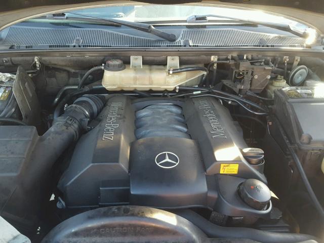 4JGAB72E7XA078470 - 1999 MERCEDES-BENZ ML 430 银色 照片 7