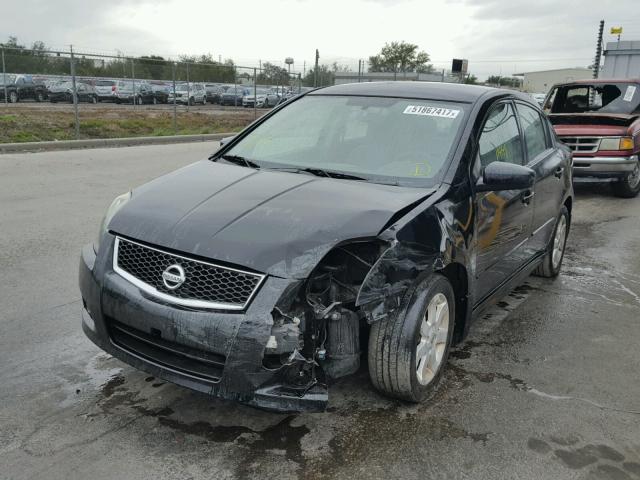 3N1AB61E09L694445 - 2009 NISSAN SENTRA 2.0 BLACK photo 2