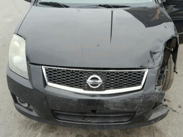 3N1AB61E09L694445 - 2009 NISSAN SENTRA 2.0 BLACK photo 7