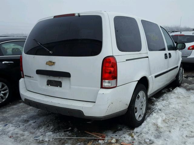 1GNDV23108D151967 - 2008 CHEVROLET UPLANDER L WHITE photo 4