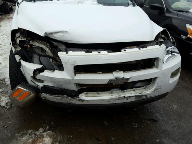 1GNDV23108D151967 - 2008 CHEVROLET UPLANDER L WHITE photo 9