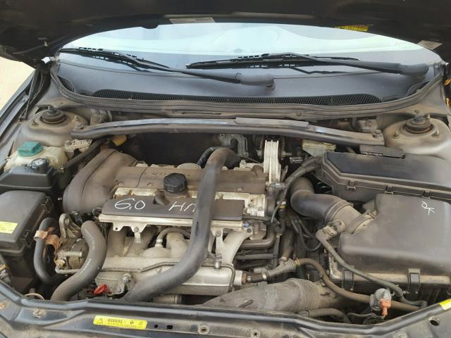 YV1RH59H942333582 - 2004 VOLVO S60 2.5T GRAY photo 7