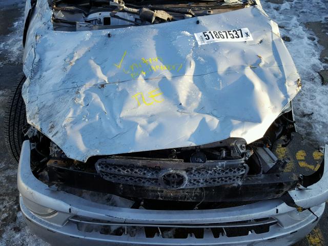 1NXBR32E75Z396416 - 2005 TOYOTA COROLLA CE SILVER photo 7