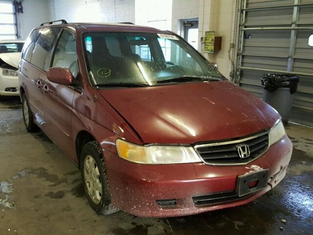 5FNRL18943B008552 - 2003 HONDA ODYSSEY EX MAROON photo 1