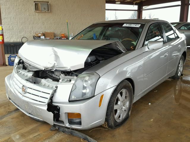 1G6DM57T870183504 - 2007 CADILLAC CTS SILVER photo 2