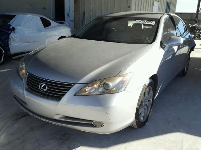 JTHBJ46G092282349 - 2009 LEXUS ES 350 SILVER photo 2