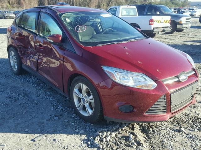 1FADP3K26DL187008 - 2013 FORD FOCUS SE MAROON photo 1