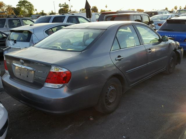 4T1BE32K56U674247 - 2006 TOYOTA CAMRY LE GRAY photo 4