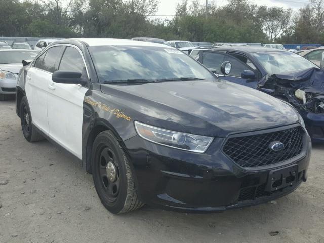 1FAHP2MT8GG154154 - 2016 FORD TAURUS POL BLACK photo 1