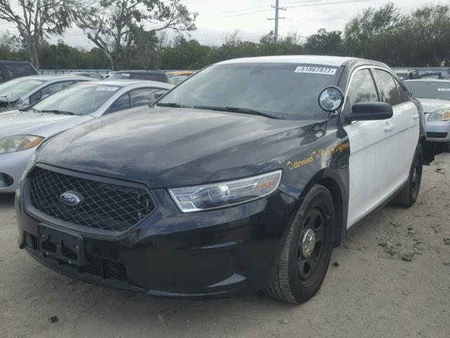 1FAHP2MT8GG154154 - 2016 FORD TAURUS POL BLACK photo 2