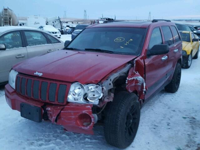 1J4GR48K15C509094 - 2005 JEEP GRAND CHER RED photo 2