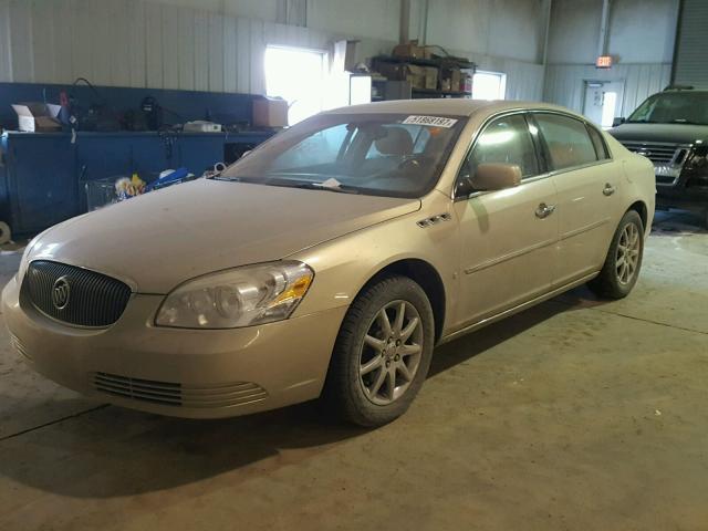 1G4HD57257U163477 - 2007 BUICK LUCERNE CX GOLD photo 2