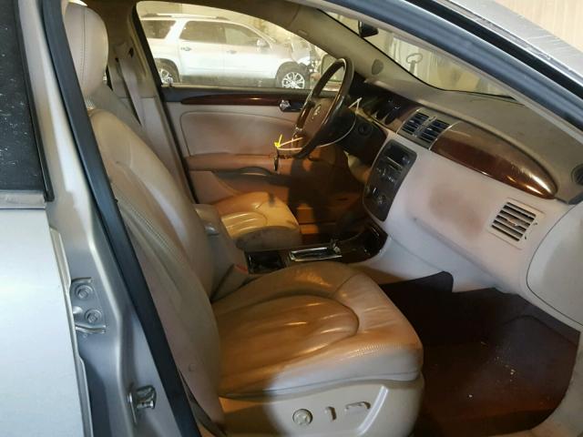 1G4HD57257U163477 - 2007 BUICK LUCERNE CX GOLD photo 5