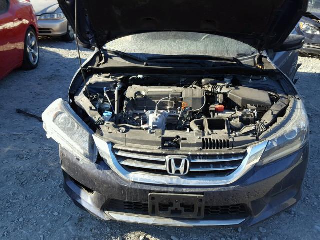 1HGCR2F31FA210319 - 2015 HONDA ACCORD LX BLUE photo 7