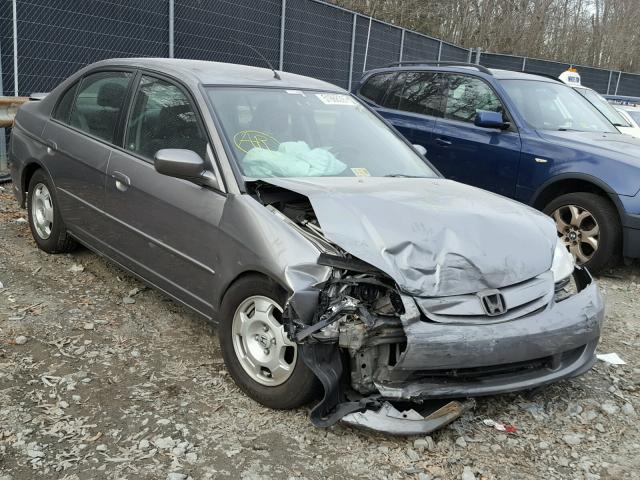 JHMES96605S009274 - 2005 HONDA CIVIC HYBR GRAY photo 1