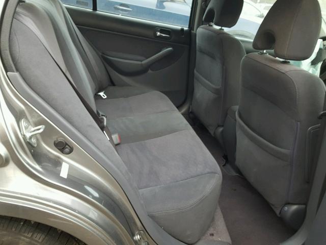 JHMES96605S009274 - 2005 HONDA CIVIC HYBR GRAY photo 6