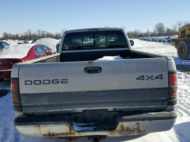 1B7HF16Y4YS552394 - 2000 DODGE RAM 1500 SILVER photo 6