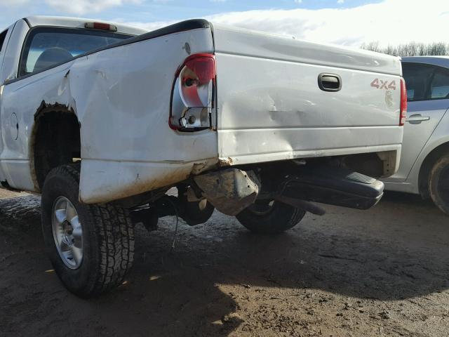 1B7GG26X9XS299948 - 1999 DODGE DAKOTA WHITE photo 9