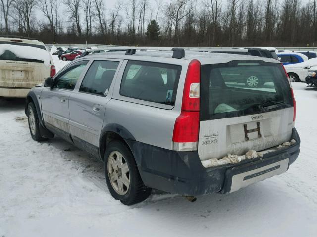 YV4SZ592761217867 - 2006 VOLVO XC70 SILVER photo 3