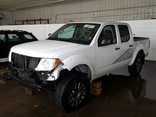 1N6AD0EV3CC430103 - 2012 NISSAN FRONTIER S WHITE photo 2