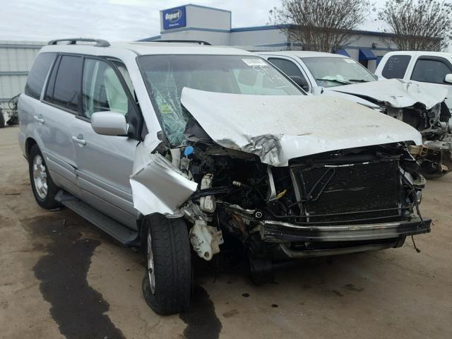 5FNYF28537B046642 - 2007 HONDA PILOT EXL SILVER photo 1