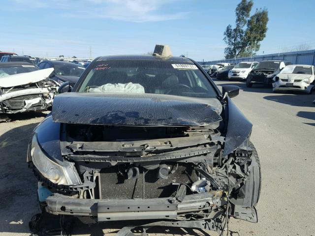 1HGCS2B81BA008774 - 2011 HONDA ACCORD EXL BLACK photo 9