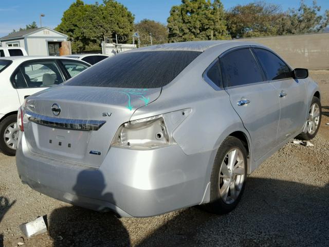 1N4AL3AP6DN458326 - 2013 NISSAN ALTIMA 2.5 SILVER photo 4