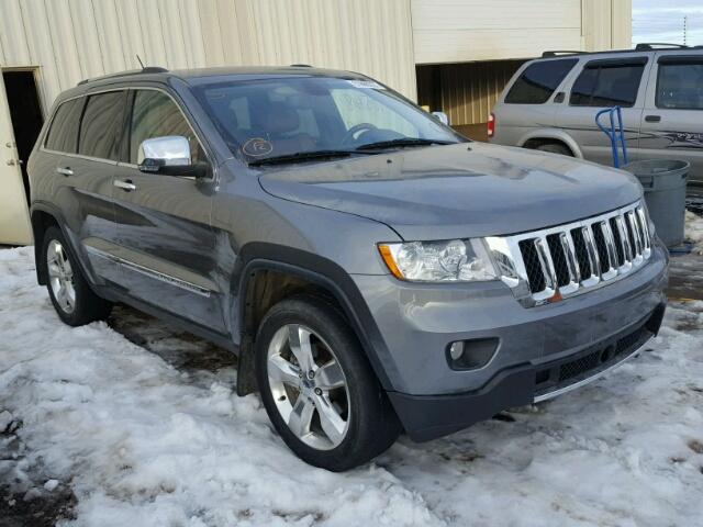 1C4RJFCG5CC164301 - 2012 JEEP GRAND CHER GRAY photo 1