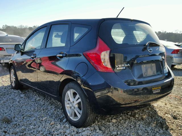 3N1CE2CP8EL369835 - 2014 NISSAN VERSA NOTE BLACK photo 3